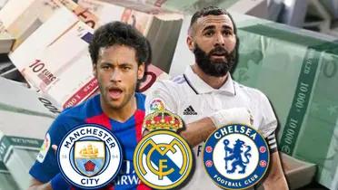Este equipo quiere contar con Neymar y Karim Benzema, quienes no están del todo contentos en Arabia