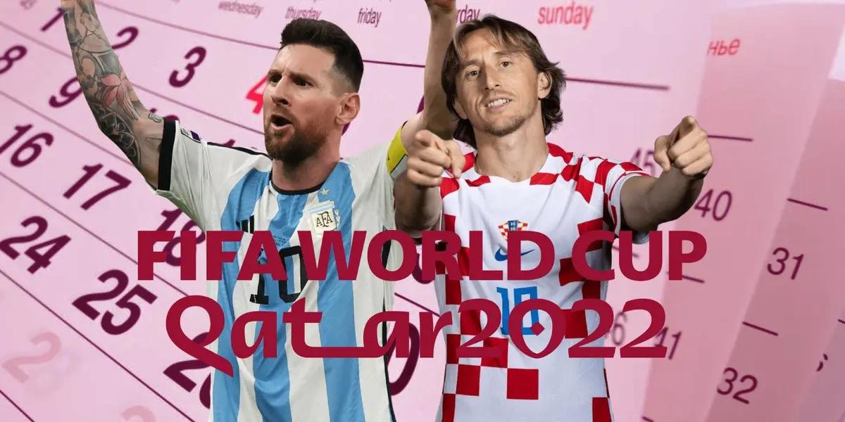 Este es el partido del martes 13 de diciembre, correspondientes a las semifinales de la Copa del Mundo.