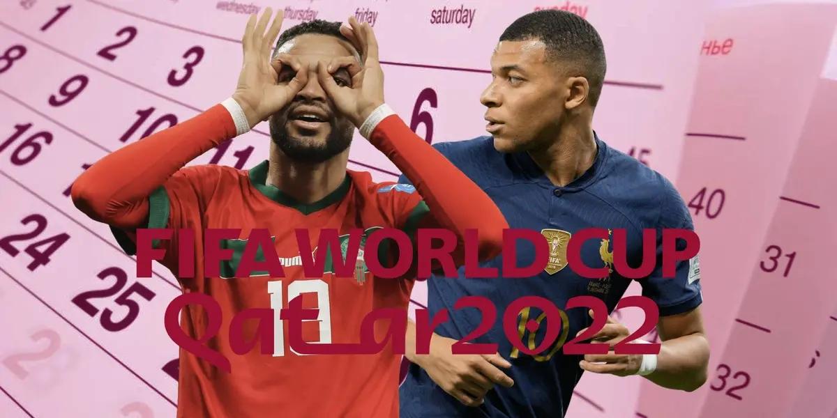 Este es el partido del miércoles 14 de diciembre, correspondiente a las semifinales de la Copa del Mundo.