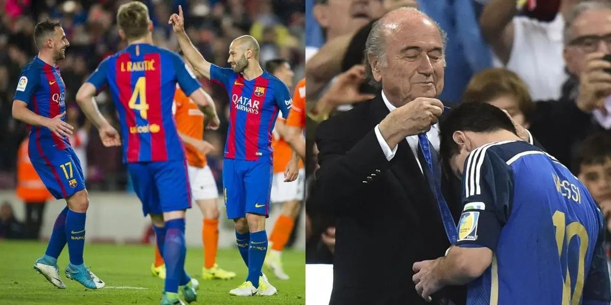 Este futbolista perdió las 5 finales que jugó con Argentina.