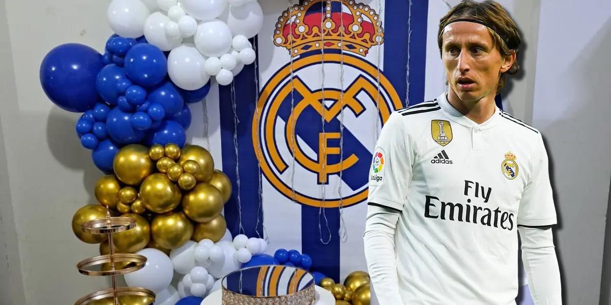 Este jugador de los registros del Real Madrid pretendió hace una mega fiesta, pero al final solo asistió Modric