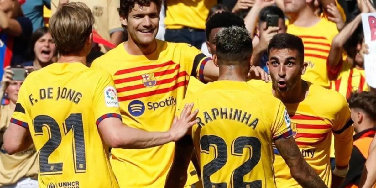 Este jugador del FC Barcelona no pudo ni lucir ante un equipo tan modesto como el Barbastro