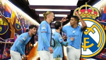 Este jugador del Manchester City está más preocupado de llegar al FC Barcelona, antes que eliminar al Real Madrid en Champions League