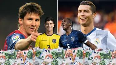 Este jugador ecuatoriano ha superado el valor en el mercado de Cristiano Ronaldo y Lionel Messi