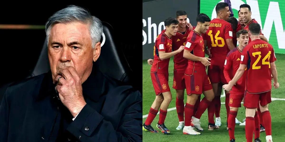 Este jugador no es titular en el Merengue y en La Roja es fundamental para Luis Enrique.