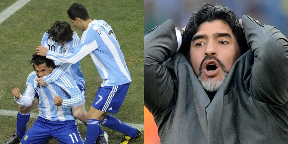 Este jugador fue clave para que Argentina clasifique al Mundial de Sudáfrica 2010.