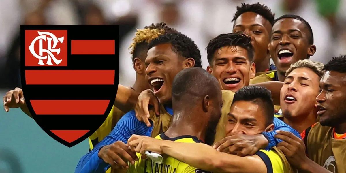 Este jugador impresionó al Fla en el debut de Ecuador en Qatar 2022.