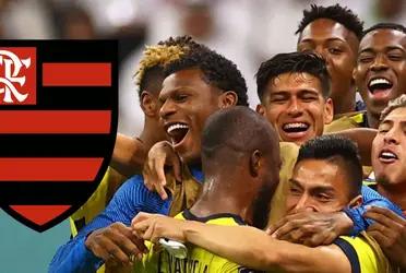 Este jugador impresionó al Fla en el debut de Ecuador en Qatar 2022.