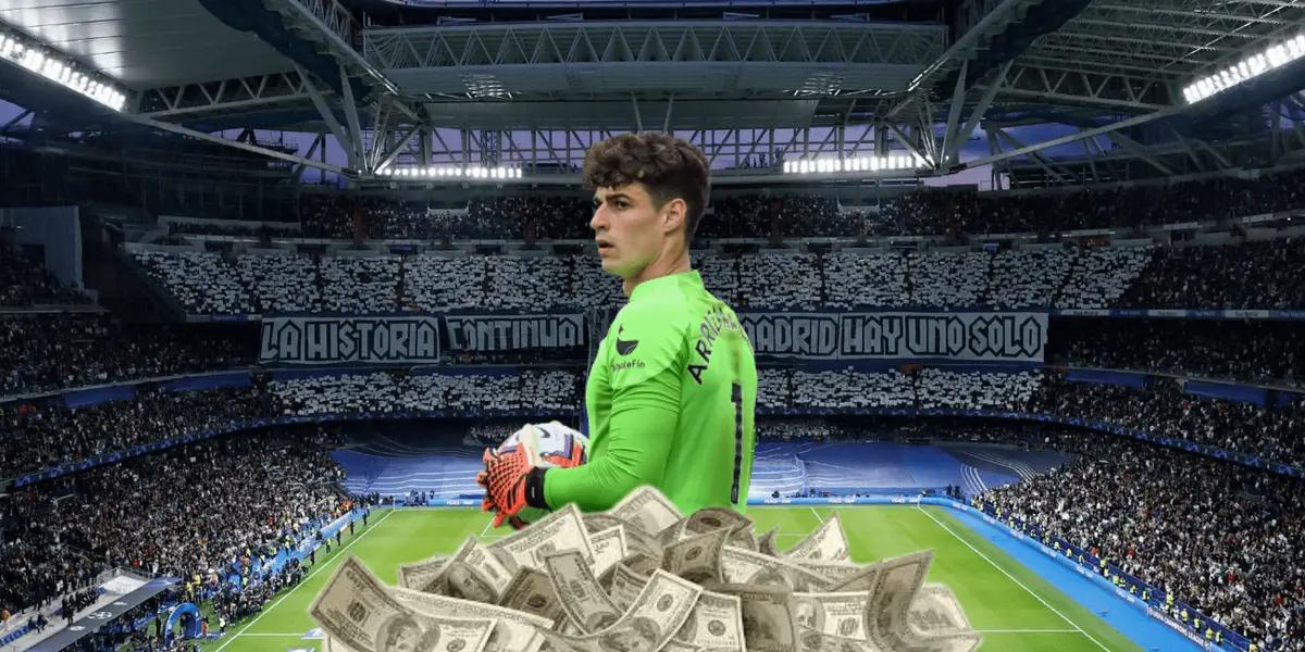 Esto cobraría el reemplazo de Courtois en esta temporada