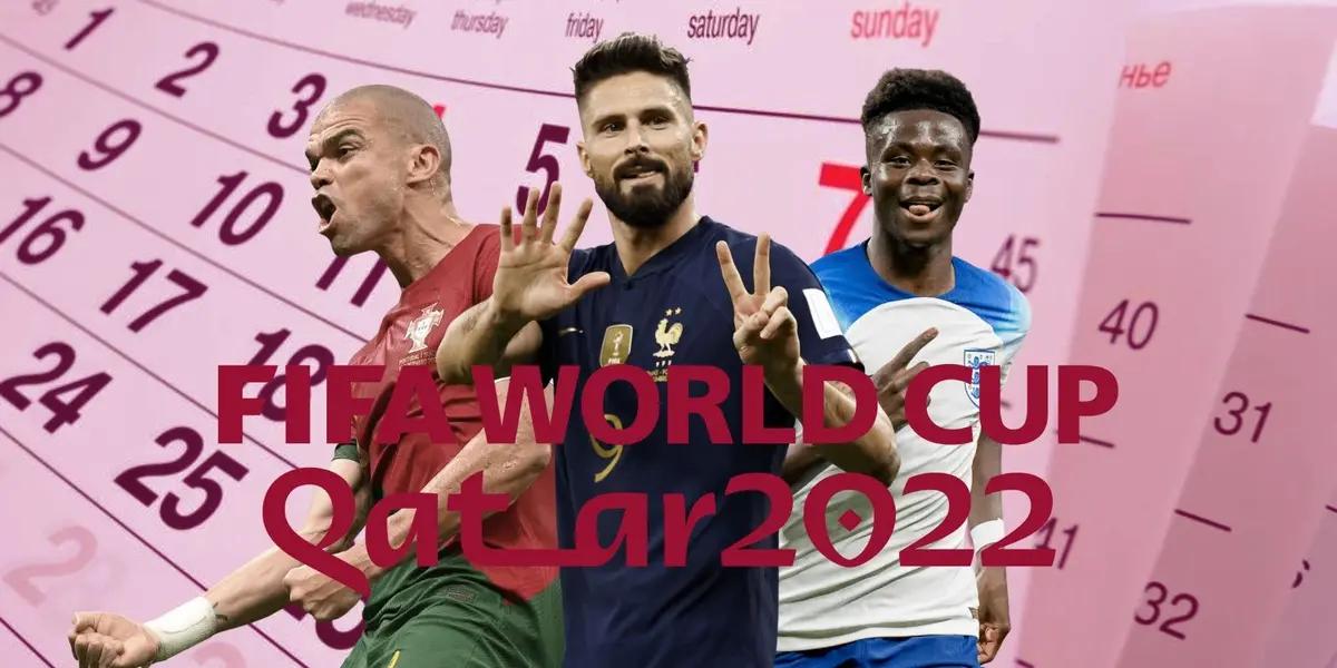 Estos son los partidos del sábado 10 de diciembre, correspondientes a los cuartos de final de la Copa del Mundo.