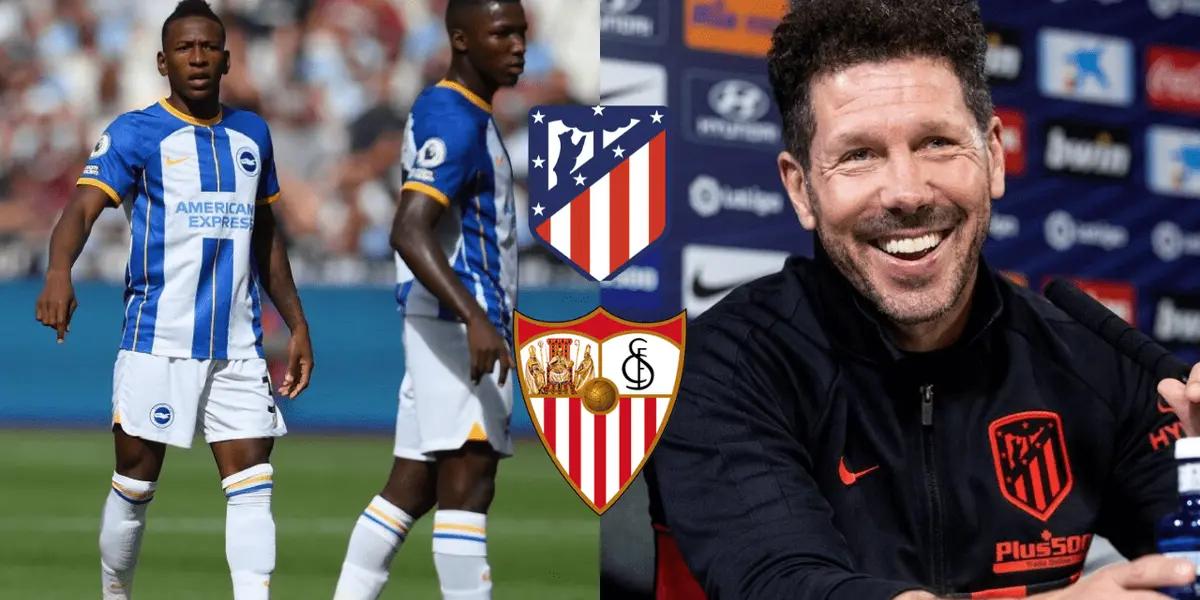 Estúpiñán le habría dado un consejo invaluable a Caicedo que alegraría a Simeone y al Sevilla.