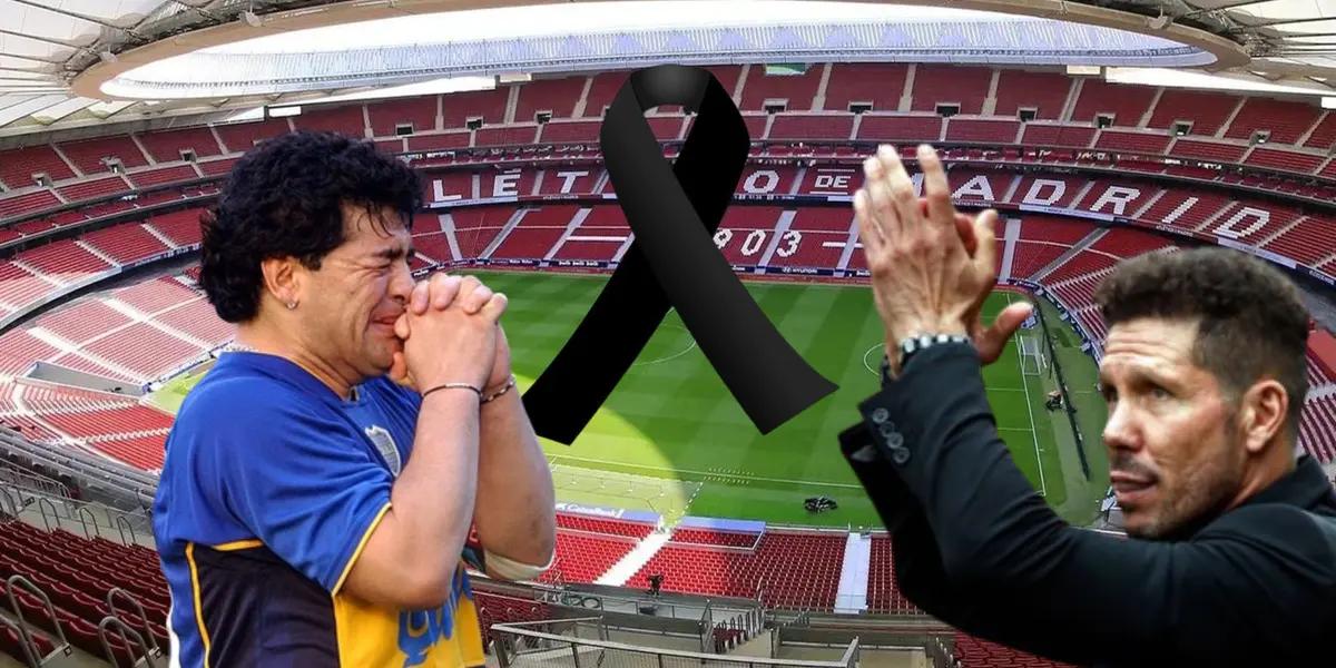 Estuvo junto al astro argentino en el Sevilla, donde se conocieron por primera vez, y ayudaba al Cholo.