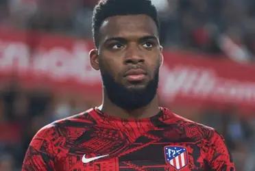 Exactamente 30 días después de la lesión, el jugador del Atlético de Madrid ha comenzado a entrenar