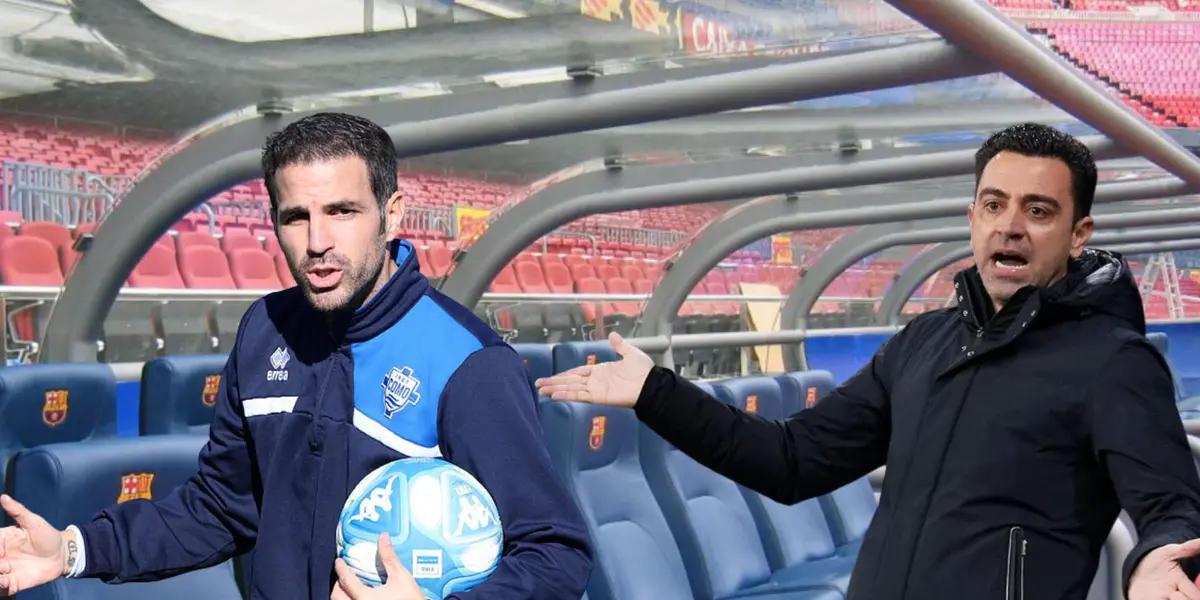 Fabregas rechazó dirigir a Barça y eligió su favorito para suceder a Xavi