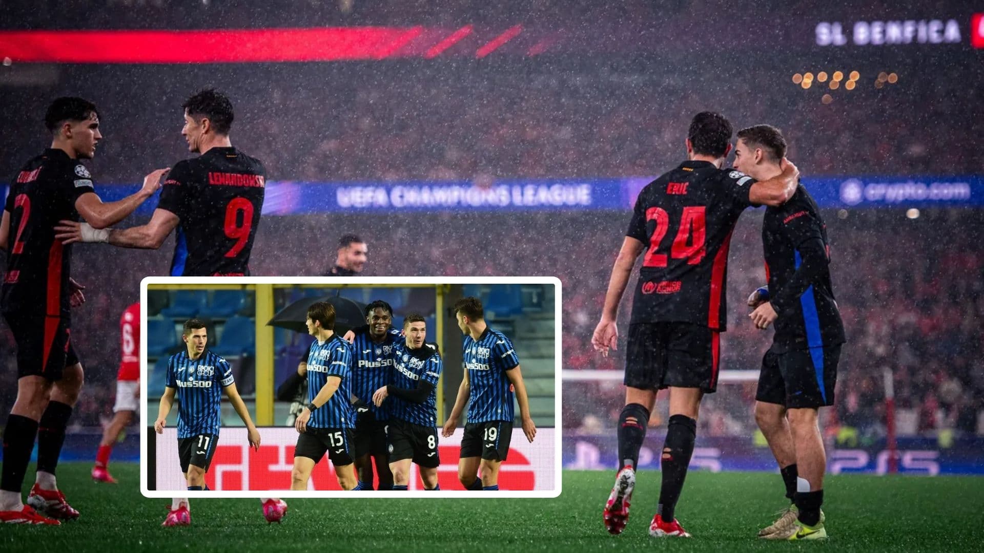 FC Barcelona - Atalanta (Foto: X)