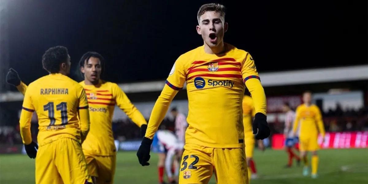 FC Barcelona aumentó su diferencia ante Barbastro por la cuenta de 3 a 1, gracias a Lewandowski