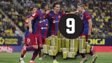 FC Barcelona celebrando un gol