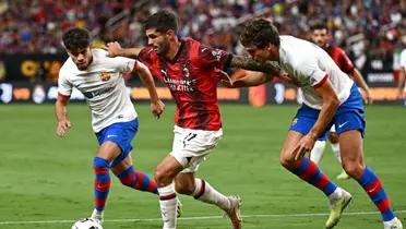 FC Barcelona contra AC Milan / Foto: Sport