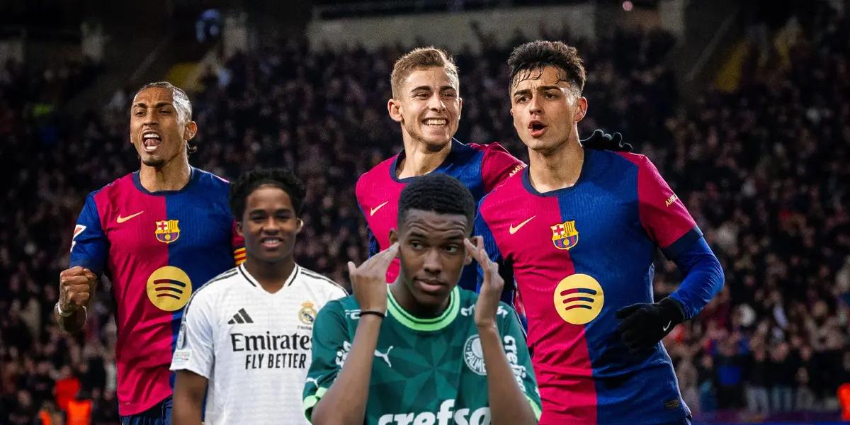 FC Barcelona - Endrick - Estêvão (Foto: FC Barcelona)
