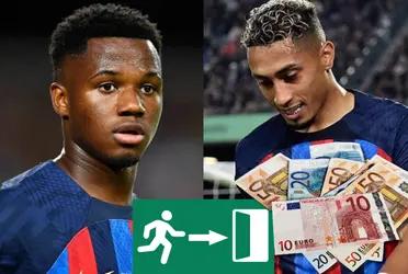 FC Barcelona ha decidido poner en venta a Raphinha, para liberar la masa salarial y que regrese Lionel Messi al club