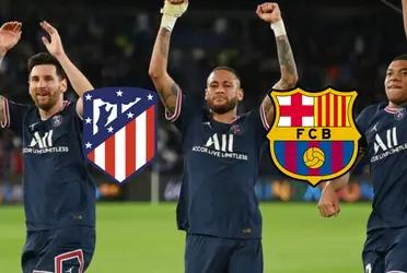 FC Barcelona intenta por todos los medios sacar a Lionel Messi de PSG pero hay otro jugador del club francés que podría marcharse al Atlético de Madrid.