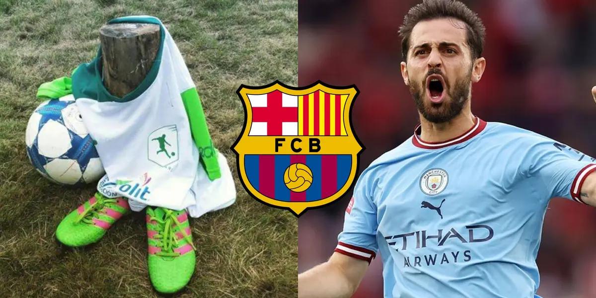 FC Barcelona lo quiso echar a patadas por tronco pero ahora le ruega para que pueda llegar Bernardo Silva