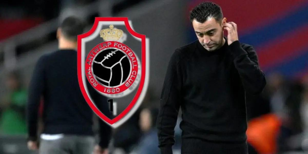 FC Barcelona no pudo contra el Antwerp, que es último en la tabla, y Xavi salió a dar la cara en rueda de prensa