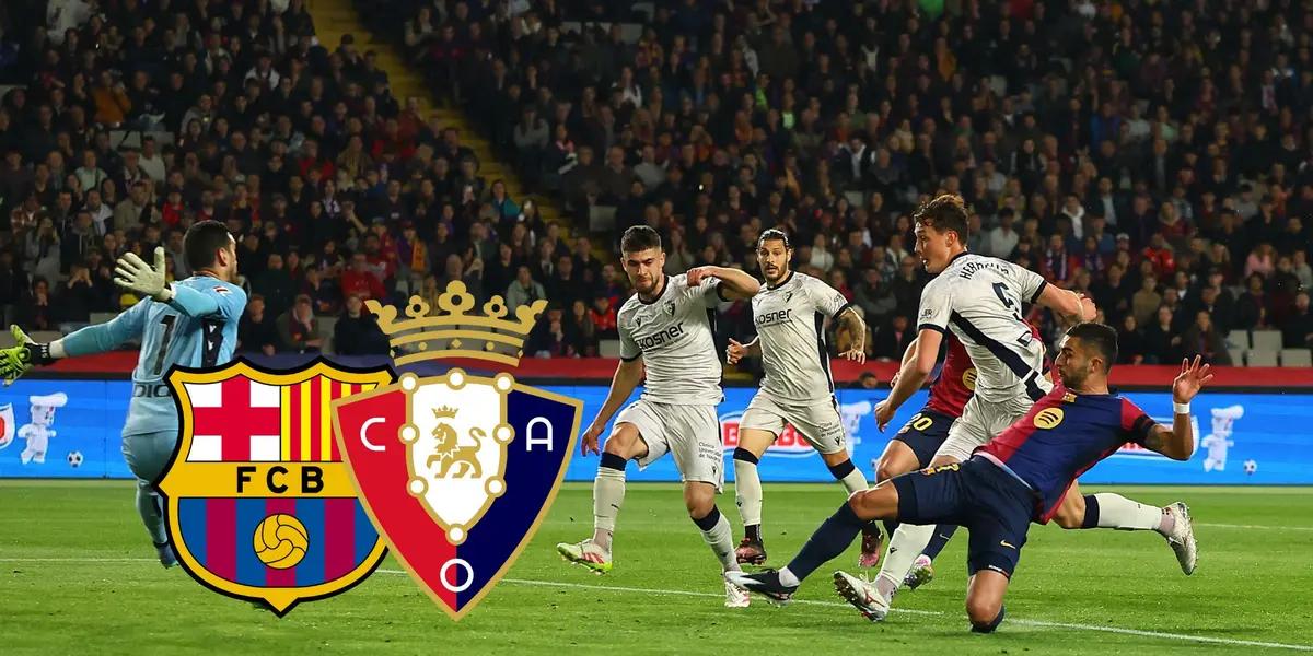 FC Barcelona - Osasuna (Foto: X de El Chiringuito)