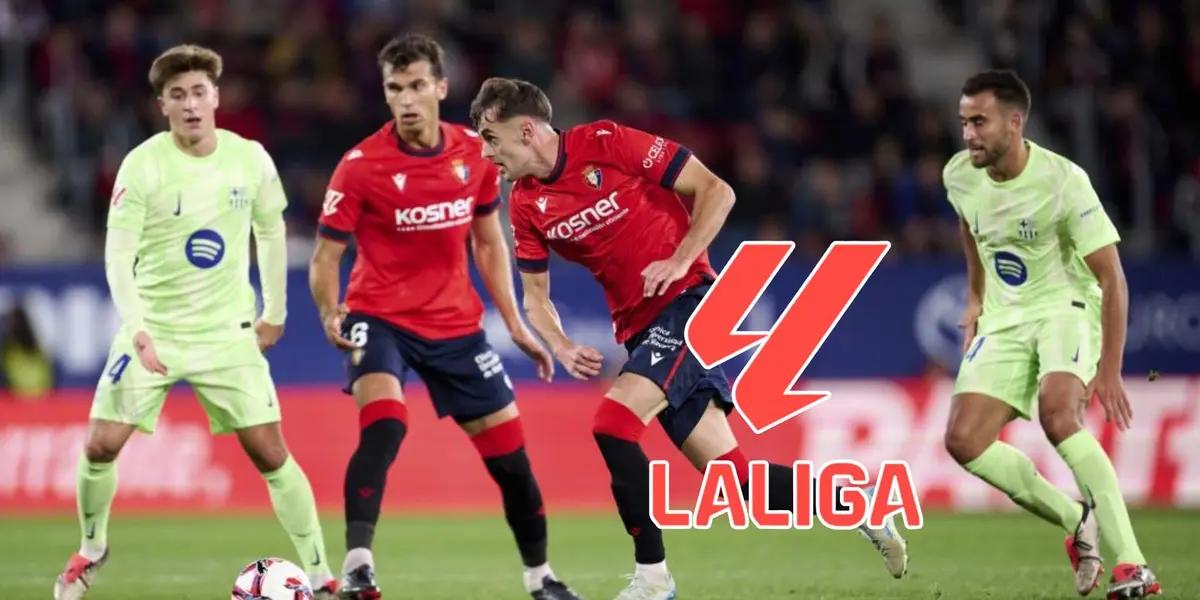 FC Barcelona - Osasuna (Foto: X La Liga)