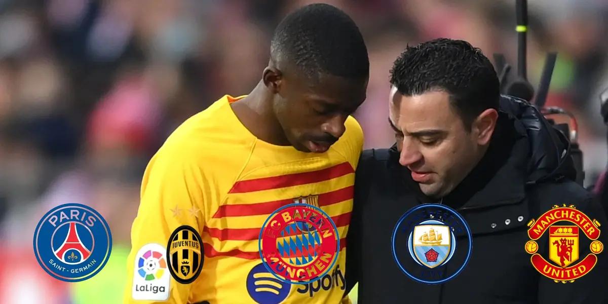 FC Barcelona podría darle salida a Ousmane Dembélé por un posible interés de un equipo gigante de Europa