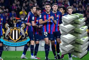 FC Barcelona podría perder a dos jugadores que son seguidos muy de cerca por el poderoso Newcastle.