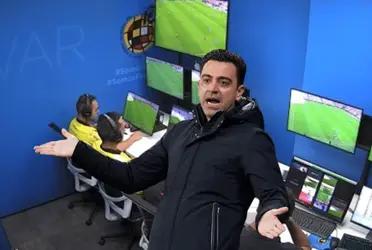 FC Barcelona pudo ganar el partido pero el juez del partido no cobró un escandaloso penal que el VAR no revisó