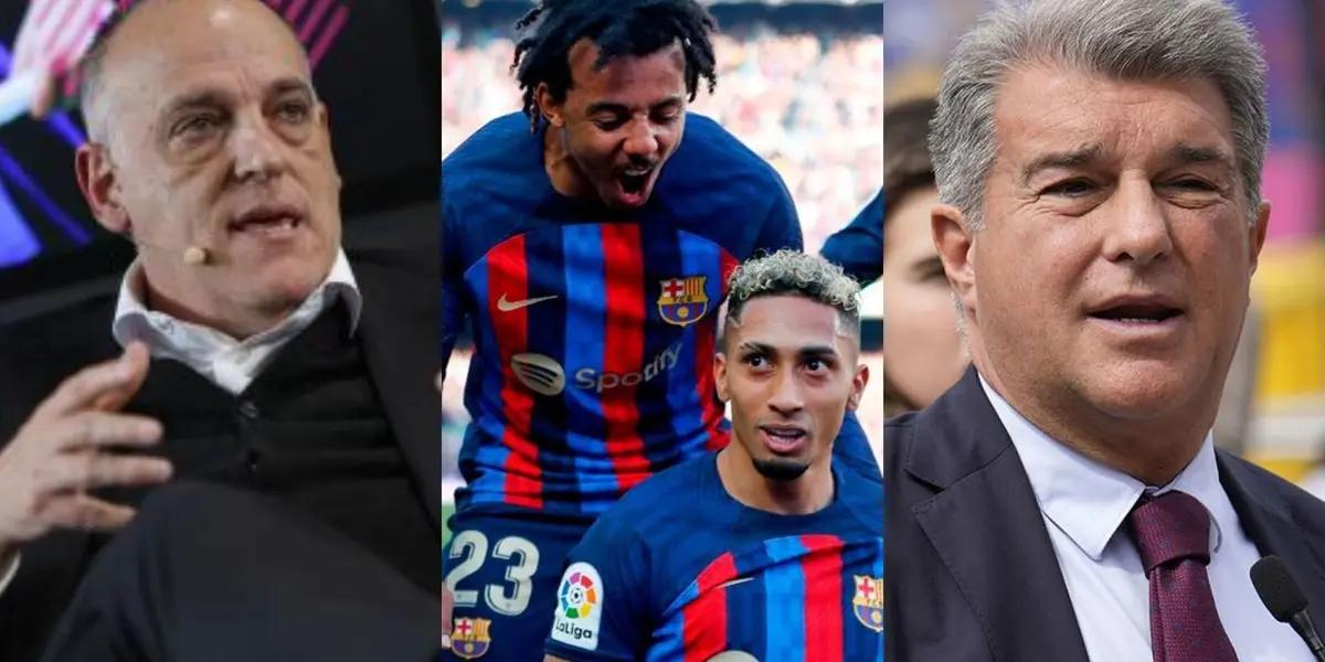 FC Barcelona respira porque Tebas dio un paso en falso en el caso Negreira. Los medios dicen que se le cayó la mentira