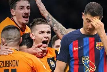 FC Barcelona se fue a las duchas con la desventaja de 1 a 0 ante el Shakhtar Donetsk en la Champions League