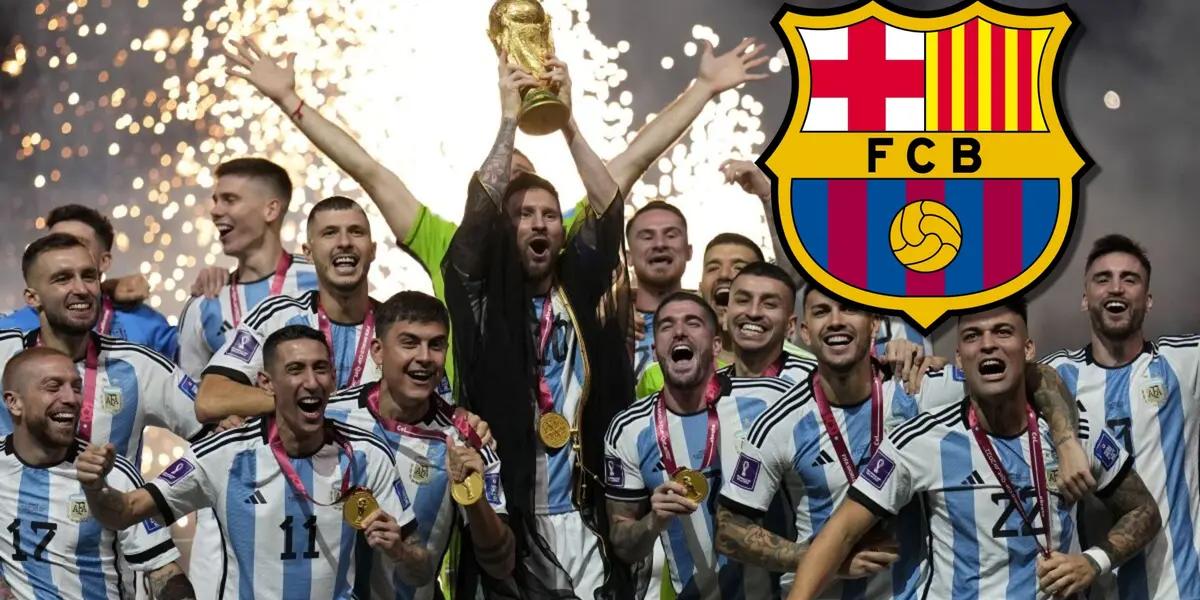 FC Barcelona se ha fijado en un campeón del mundo para que refuerce el esquema de Xavi Hernández
