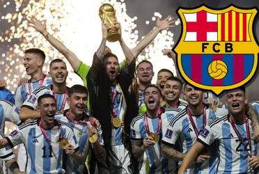 FC Barcelona se ha fijado en un campeón del mundo para que refuerce el esquema de Xavi Hernández