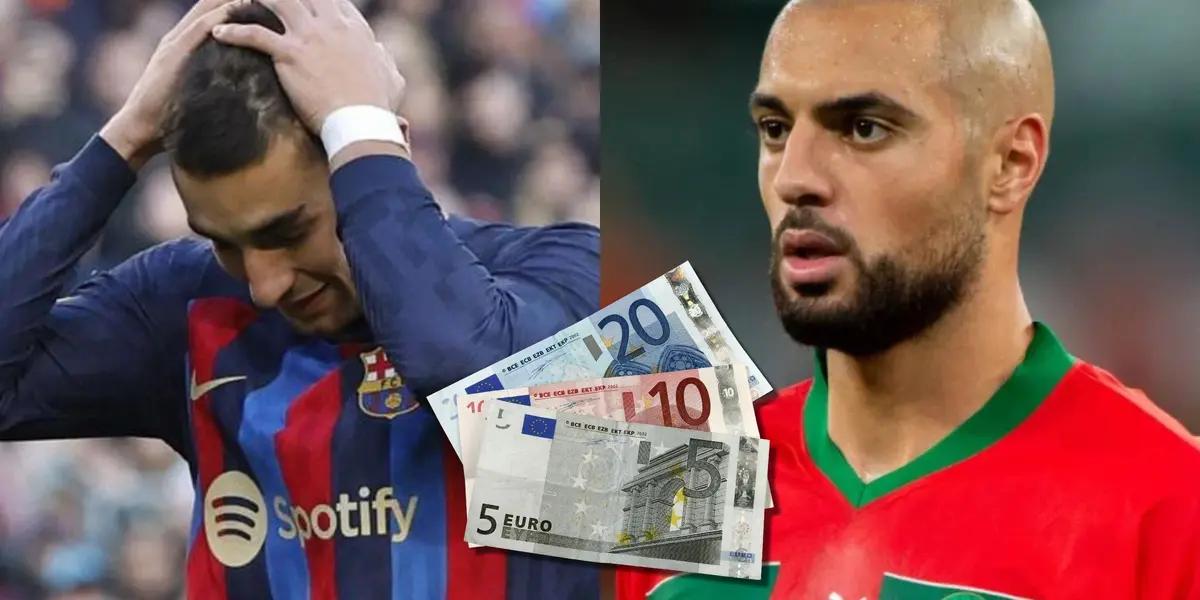 FC Barcelona no se olvida de Nordin Amrabat y lo quiere fichar, incluso el salario no sería un problema