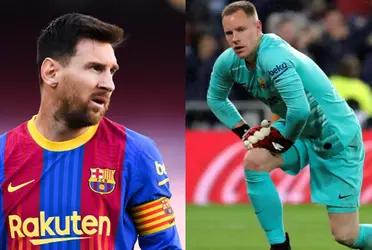 FC Barcelona sueña con el regreso de Lionel Messi y tomaron una decisión con Ter Stegen para complacerlo