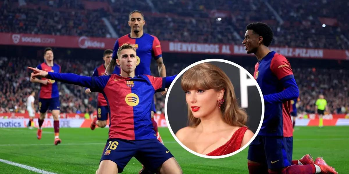 FC Barcelona - Taylor Swift (Foto: X del FC Barcelona)