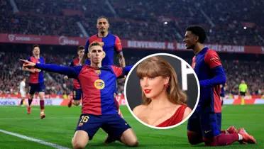 FC Barcelona - Taylor Swift (Foto: X del FC Barcelona)