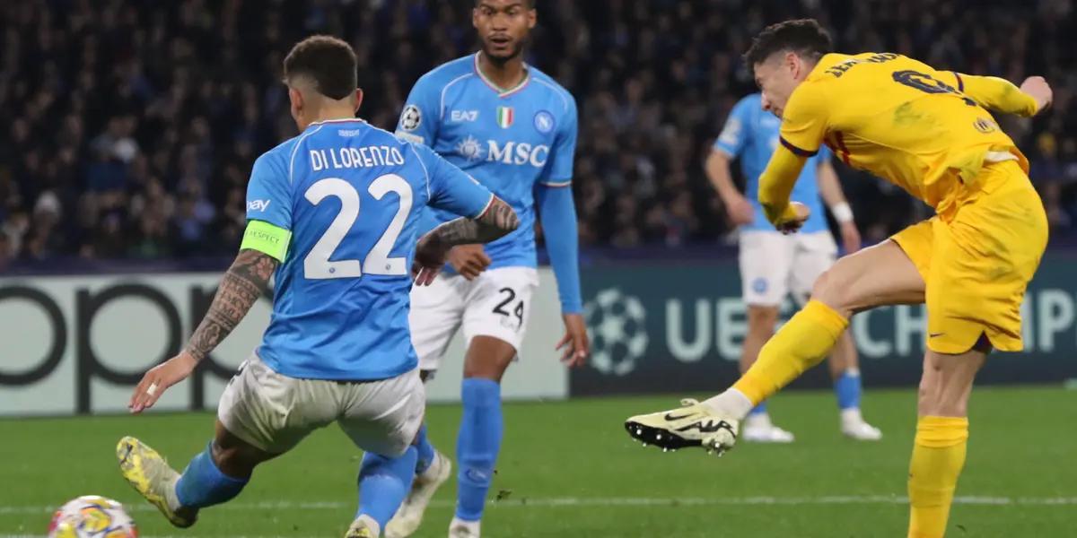 FC Barcelona tenía los 3 puntos en el bolsillo, pero Nápoles con una jugada aislada empató y todo se define en España