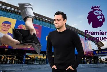 FC Barcelona tiene asfixia económica y desde la Premier League vienen a la carga por un titular fijo para Xavi Hernández