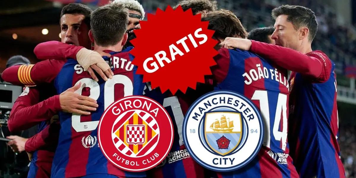 FC Barcelona tiene desventaja ante el Manchester City por el fichaje de este jugador que la rompe en Girona