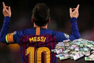 FC Barcelona tiene la intención de contratar a un nuevo jugador y para convencerlo le ofrecieron la camiseta 10 de Lionel Messi