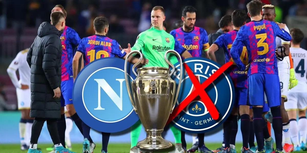 FC Barcelona tiene rival en octavos de final de Champions League, en este caso el Napoli de Italia