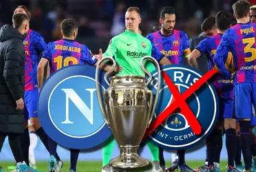 FC Barcelona tiene rival en octavos de final de Champions League, en este caso el Napoli de Italia