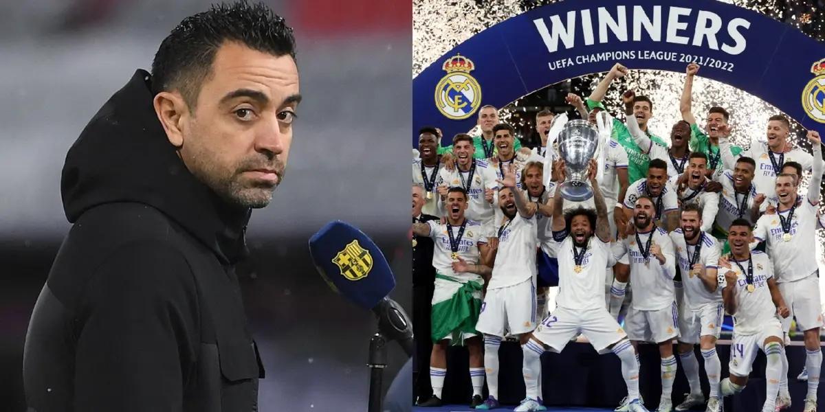 FC Barcelona va camino a ganar La Liga pero Xavi Hernández volvió a demostrar que no puede ocultar su fastidio por la eliminación en Champions League.