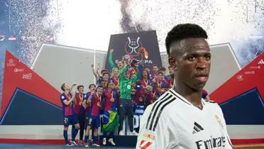 FC Barcelona - Vinicius Jr. (Foto: X)
