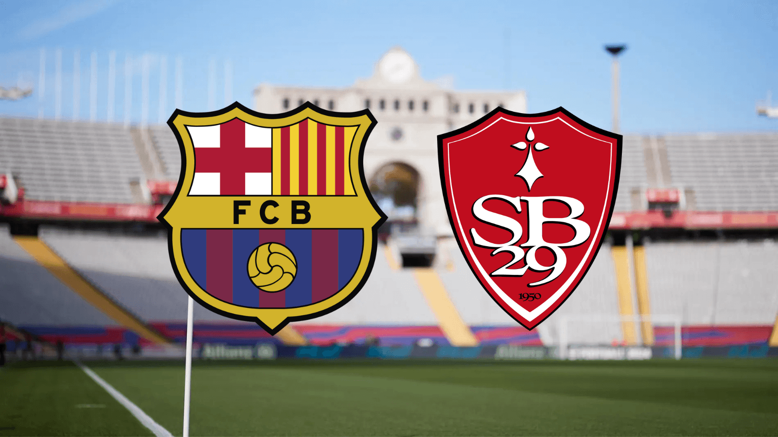 FC Barcelona vs Brest Foto: La Razón y Escudoteca