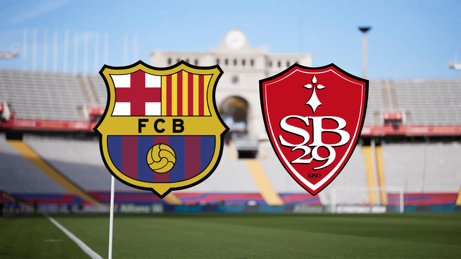 FC Barcelona vs Brest Foto: La Razón y Escudoteca